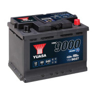 YUASA 12V 60Ah 640A AGM 243X175X190 -/+