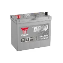 YUASA 12V 50Ah 450A 238X129X223 +/-