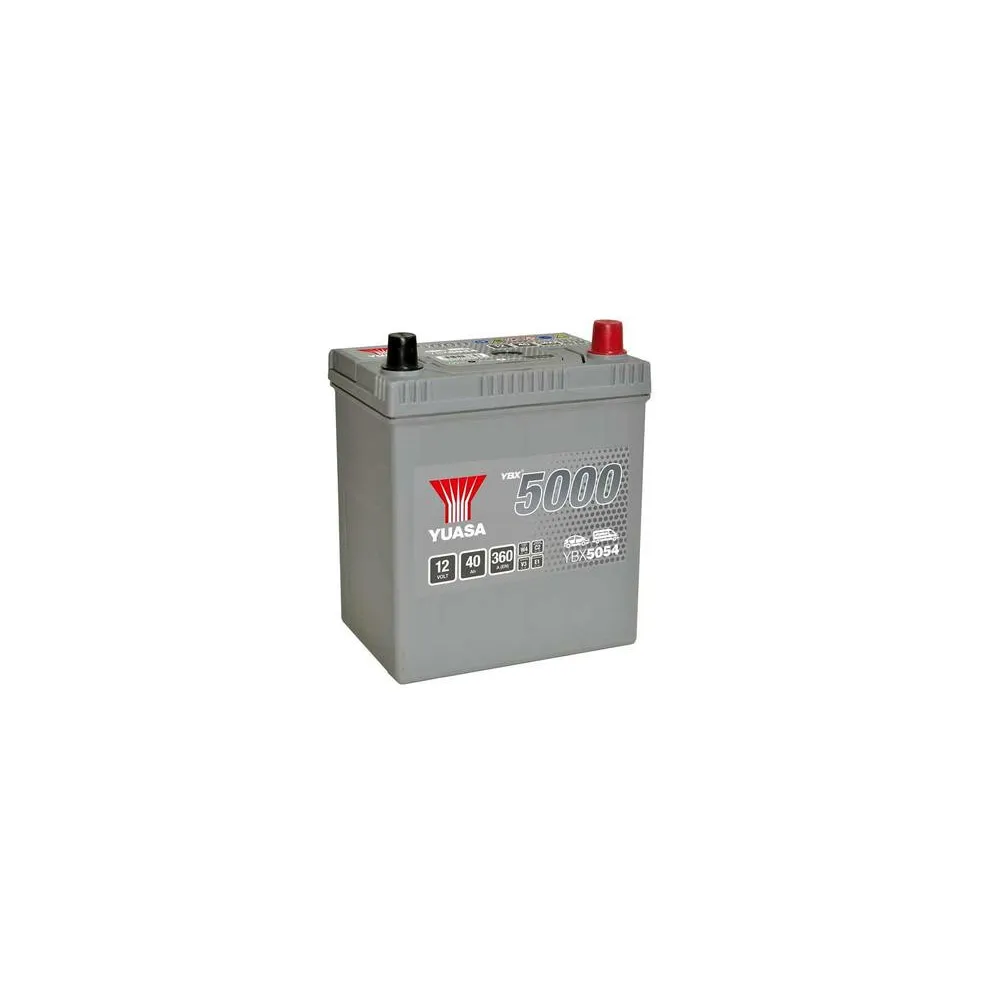 YUASA 12V 40Ah 360A 187X127X223 -/+