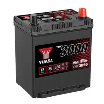 YUASA 12V 36Ah 330A SMF 187X136X227 -/+