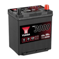 YUASA 12V 36Ah 330A SMF 187X136X227 -/+