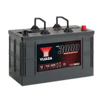 YUASA 12V 112Ah 870A SMF 346X173X234 -/+