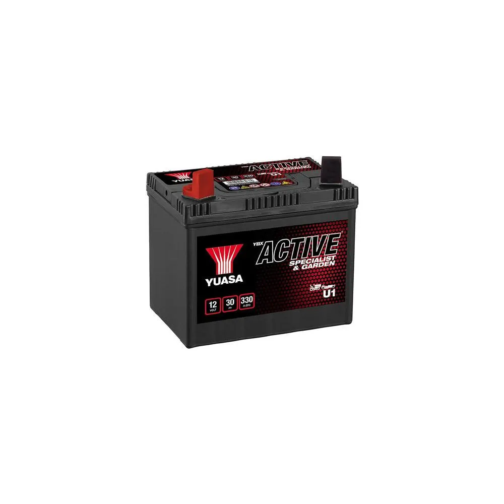 YUASA 12V 30Ah 330A 194X126X183 +/-