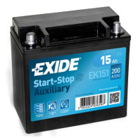 EXIDE AGM 15AH 200A 150X90X145 +-