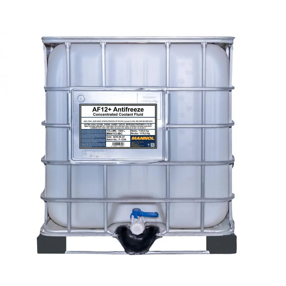 Mannol 4112 jahutusvedelik AF12+ Red L konts 1000L konteiner