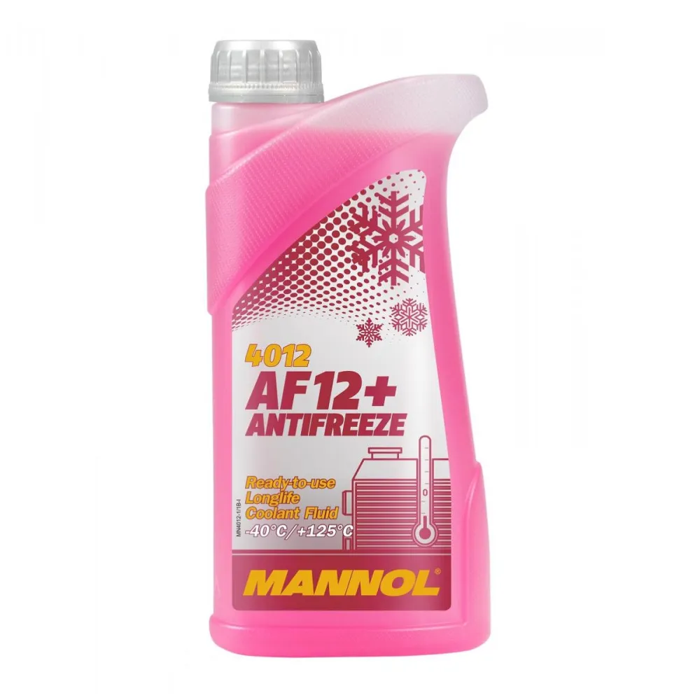 Mannol 4012 jahutusvedelik AF12+ Red L -40C 1L