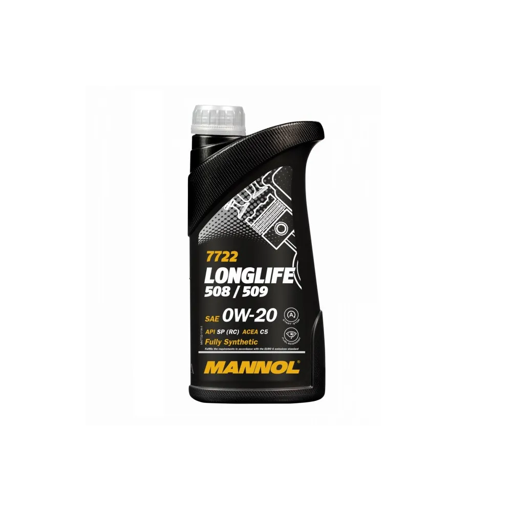 Mannol 7722 Longlife 508/509 0W20 1L