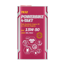 Mannol 7832 4-Takt Powerbike 15W50 4L