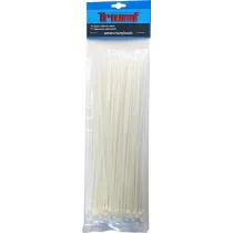 JUHTMEVITS "NYLON" 7,6X540MM VALGE 50TK TRIUMF