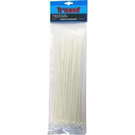 JUHTMEVITS "NYLON" 7,6X540MM VALGE 50TK TRIUMF