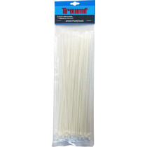 JUHTMEVITS "NYLON" 4,8X250MM VALGE 100TK TRIUMF