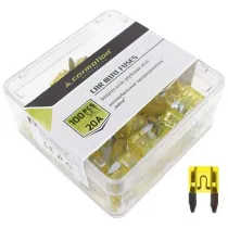 KAHVELKAITSE MINI 20A 100TK PLASTKARBIS CARMOTION