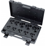 10-OS. AVATUD SILMUSVÕTMETE KOMPL. 19-46MM 12-KANT KS TOOLS