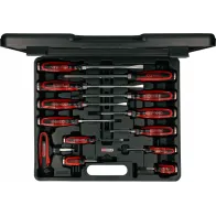 13-OS. LÖÖKKRUVIKEERAJATE KOMPL. 1/4" TIRRIGA KS TOOLS