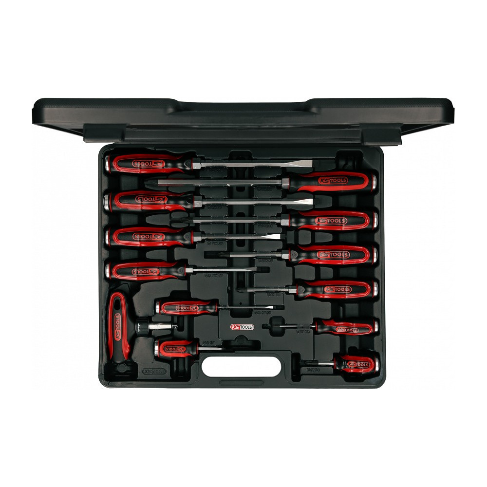 13-OS. LÖÖKKRUVIKEERAJATE KOMPL. 1/4" TIRRIGA KS TOOLS