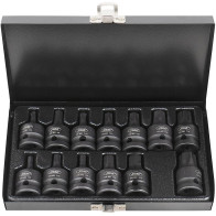 13-OS. 1/2" KUUSKANT (HEX) JA TORX (TX) LÖÖKOTSIKUTE KOMPL. JBM