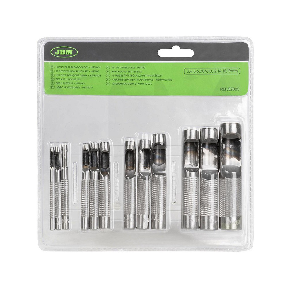 12-OS. AUGURAUDADE KOMPLEKT 3-19MM JBM