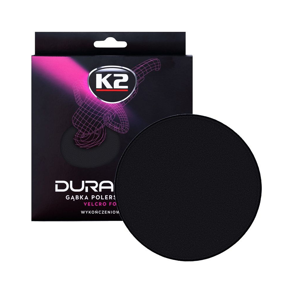 K2 DURAFLEX PRO BLACK FINISHING TAKJAKINNITUSEGA POLEERIMISPADI 150X25MM