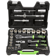 37-OS. 1/2"+1/4" TOLLMÕÕDUS PADRUNITE KOMPLEKT "NEW GEN" JBM