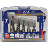 Keermestuskomplekt FTH, M3-M10 kombikeermepuuridega "Half-Box" 7 osa