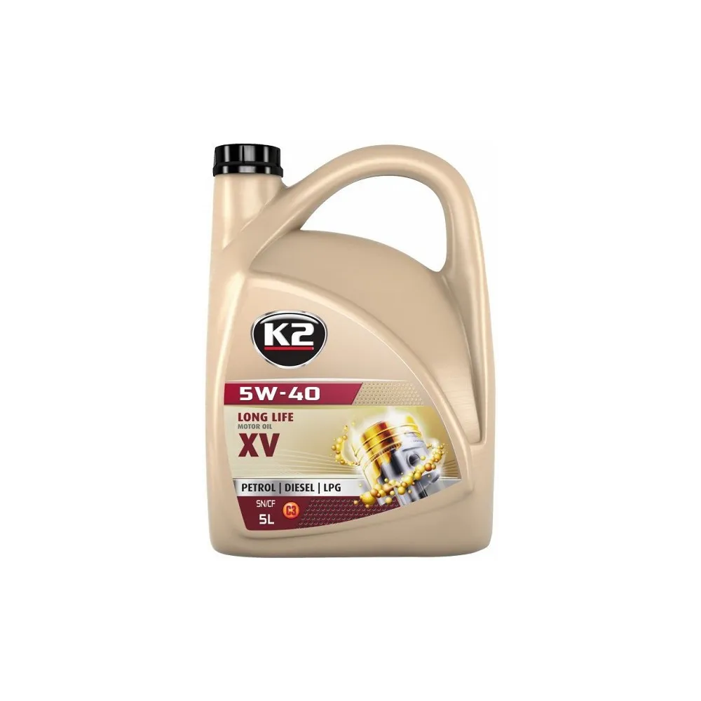 K2 5W40 LONG LIFE XV API SN/CF, C3 5L (TÄISSÜNT.)