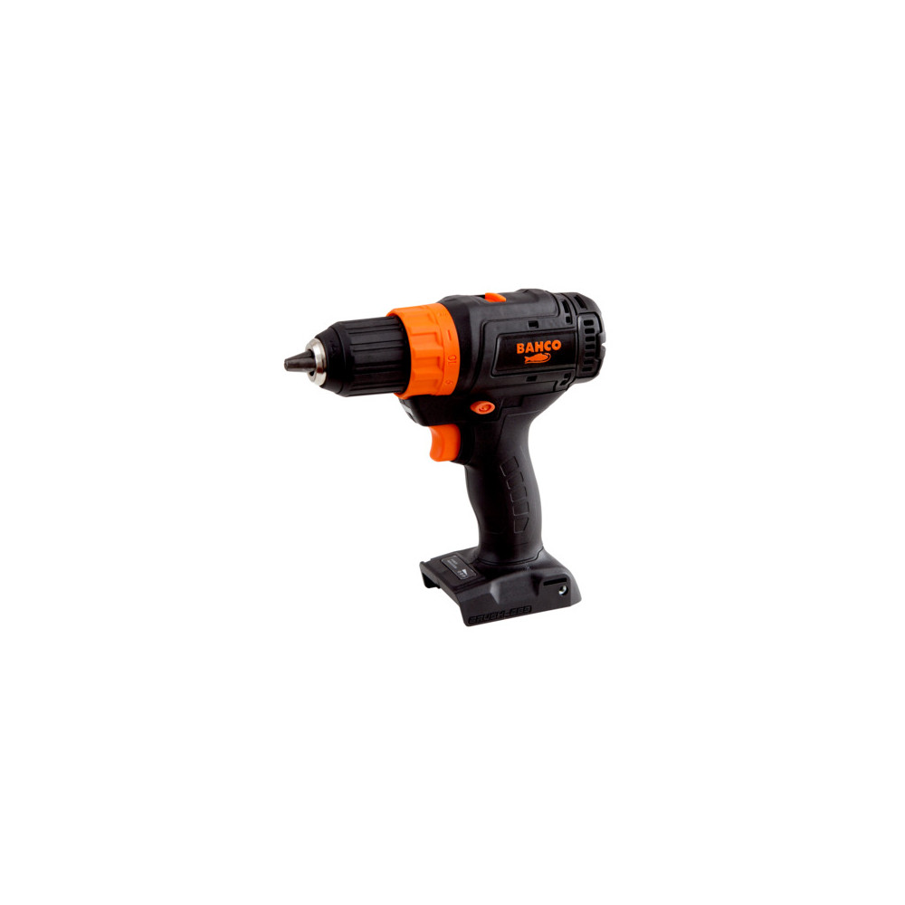 Bahco cordless drill 18V brushless, 13mm chuck, 2 speeds and 10 torque settings