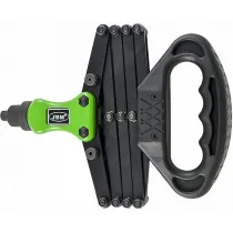 KÄÄRMEHHANISMIGA NEEDITANGID "FOLDING RIVETER 8" 200MM JBM