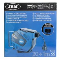 KASSETTPOOLIL PIKENDUSJUHE SEINALE 21M 3X1,5MM JBM