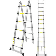 KOKKUKLAPITAV TELESKOOPREDEL "ALU" MAX A-1900MM/I-3800MM JBM