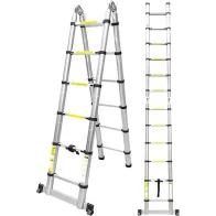 KOKKUKLAPITAV TELESKOOPREDEL "ALU" MAX A-1900MM/I-3800MM JBM