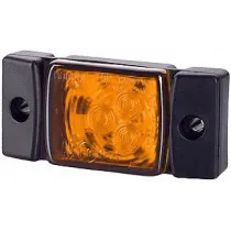 LD141 KÜLJETULI LED 73X33MM KOLLANE 12/24V