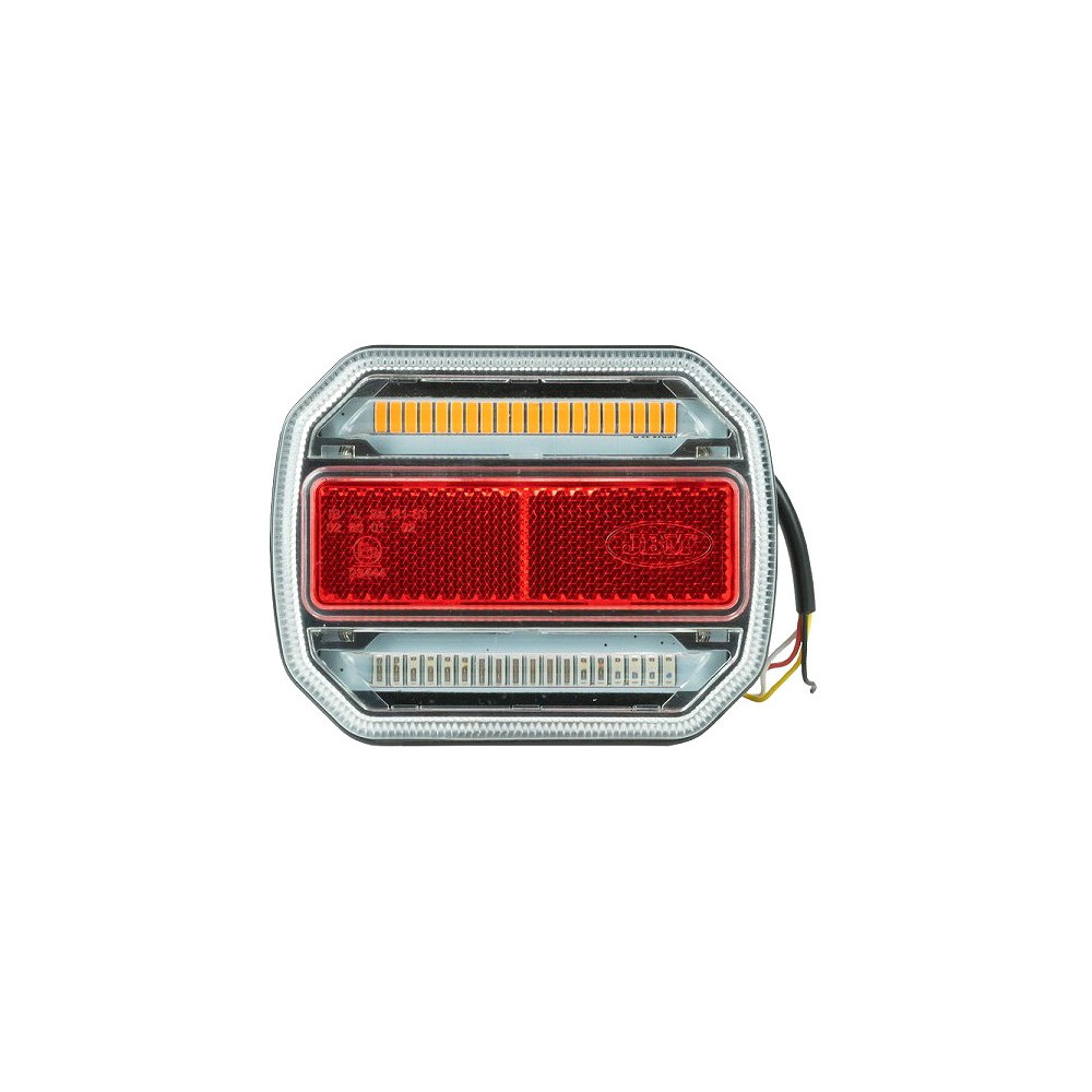 LED TAGATULI VASAK 12/24V, NUMBRI/GABARIIT/PIDURI/SUUNATULI (DÜNAM.) JBM