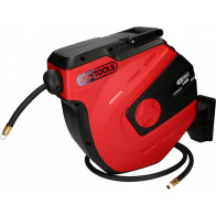 POOLIL ÕHUVOOLIK 15M, 10MM, 1/4" KINNINE KAETUD PLASTIK KS TOOLS