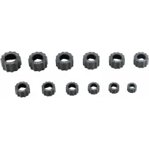 12-OS. KOMPL. VIGASTATUD POLTIDE JA MUTRITE VÄLJAKEERAMISEKS 8-19MM KS TOOLS