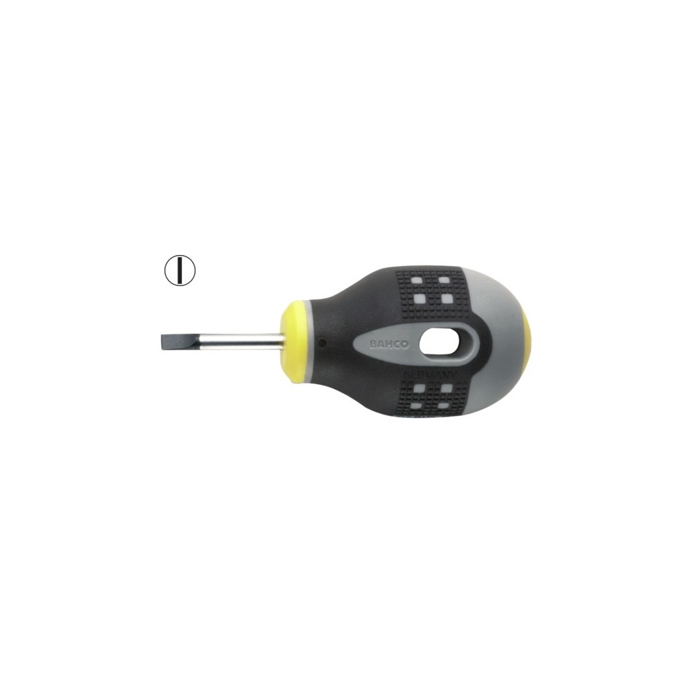 Screwdriver ERGO™ mini slotted 0.6x3.5x25mm straight