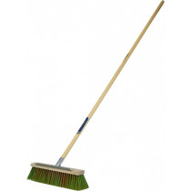 TÄNAVAHARI NAILON HARJASED, METALLIST KAABITS, PUIDUST VARS 1600X400MM US40 BIG