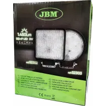 TÖÖTULI ÜMMARGUNE 1450LM, LÄBIMÕÕT 125MM HAJUTATUD, 10-40V, IP68 JBM