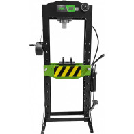 HÜDROPRESS 30T KÜLGLIIKUV KOLB, MANOMEETER, TASAPINNAVINTS JBM