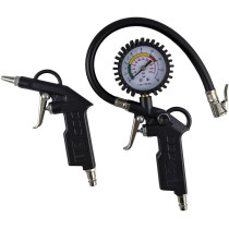 2-OS. ÕHUKOMPLEKT, REHVIPUMPAMISE PÜSTOL 0-12BAR + SURUÕHUPÜSTOL "HOBBY" JBM'*