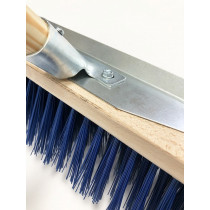 TÄNAVAHARI NAILON HARJASED, METALLIST KAABITS, PUIDUST VARS 1600X500MM US50 BIG