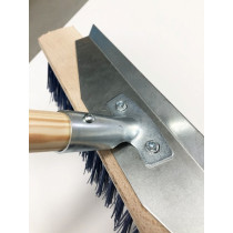 TÄNAVAHARI NAILON HARJASED, METALLIST KAABITS, PUIDUST VARS 1600X500MM US50 BIG