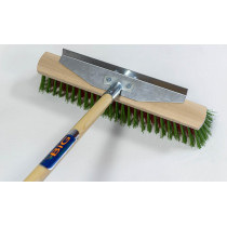 TÄNAVAHARI NAILON HARJASED, METALLIST KAABITS, PUIDUST VARS 1600X500MM US50 BIG