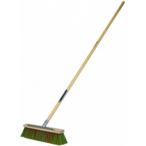 TÄNAVAHARI NAILON HARJASED, METALLIST KAABITS, PUIDUST VARS 1600X500MM US50 BIG