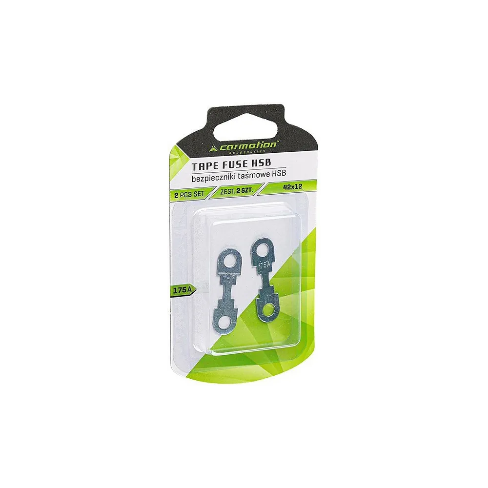 KAITSE HSB 42X12MM (KINNITUS 31MM) 175A 2TK BLISTER CARMOTION