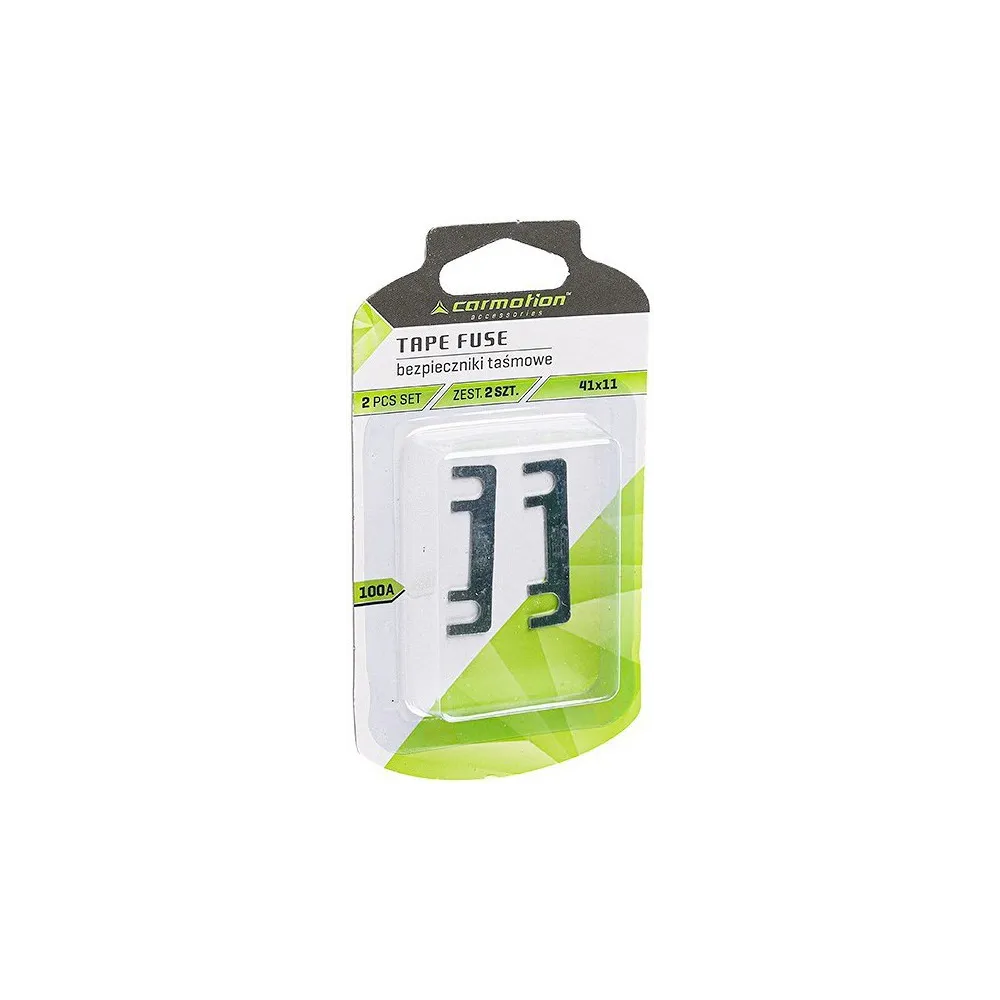 KAITSE 41X11MM (KINNITUS 31MM) 100A 2TK BLISTER CARMOTION