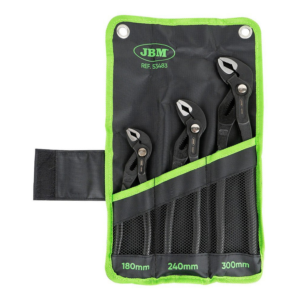 3-OS. LUKUSTUSNUPUGA KULLINOKKADE STARDIKOMPLEKT 180-240-300MM JBM