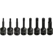 8-OS. 1/2" PIKKADE LÖÖK RIBEOTSIKUTE KOMPL. M5-M14, FOAM TRIUMF