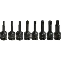 8-OS. 1/2" PIKKADE LÖÖK RIBEOTSIKUTE KOMPL. M5-M14, FOAM TRIUMF