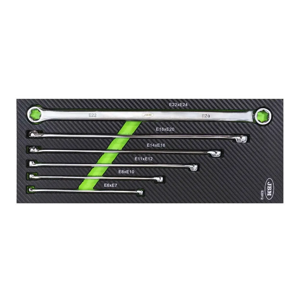 6-OS. TORX SILMUSVÕTMETE KOMPLEKT E6-E24 PU-PANEELIS CA JBM