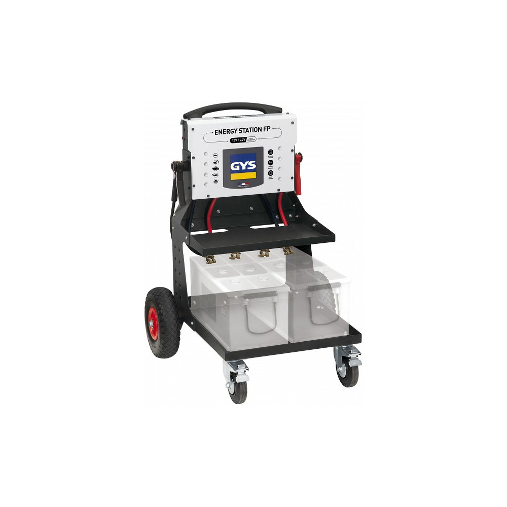 KÄIVITUSABI/AKULAADIJA ENERGY STATION RATASTEL 12/24V AKUDETA GYS